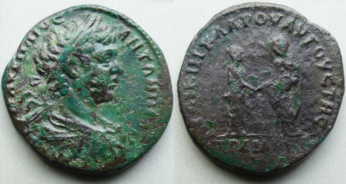Thrace, Augusta Traiana, Caracalla AE 30 tetrasserion